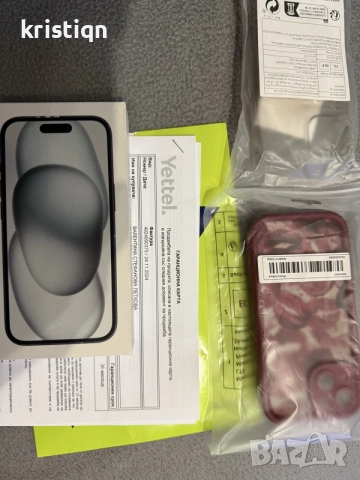 iphone 15 гаранция Yettel, снимка 3 - Apple iPhone - 56060910