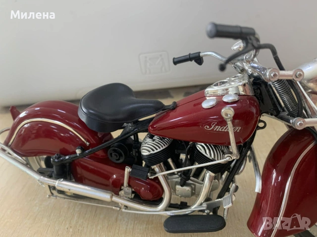 Модел на мотоциклет Indian Chief , снимка 5 - Колекции - 54263186
