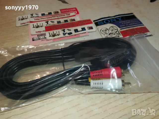 КАБЕЛ СКАРТ-ЧИНОВЕ-СТЕРЕО АУДИО ВИДЕО 1012241013, снимка 5 - Плейъри, домашно кино, прожектори - 48290341