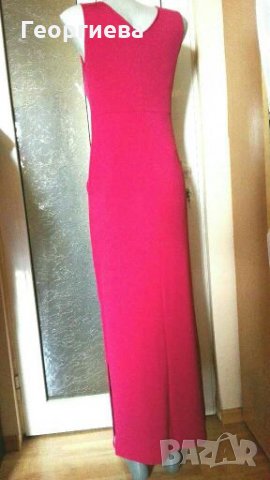 Дълга еластична рокля с цепка👗🍀S,M, L👗🍀арт.355, снимка 3 - Рокли - 29809538