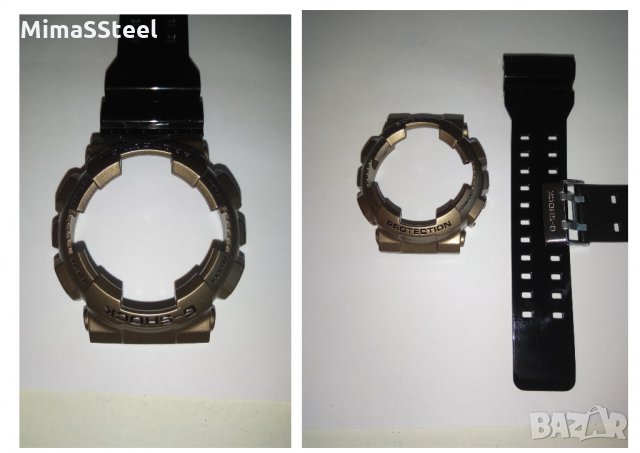 Casio G-shock Безел и верижка, каишка за часовник, снимка 2 - Каишки за часовници - 32309045