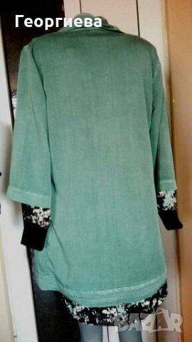 Дамско манто в зелено🍀🌹S,M🍀🌹арт.1032 , снимка 3 - Палта, манта - 30383378