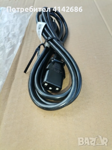 Захранващ кабел за компютър американски стандарт , снимка 4 - Кабели и адаптери - 53349313
