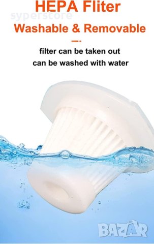 Прахосмукачка за кола и за вкъщи с батерии Digital One SP00898 Малка, преносима, 2in1 с допълнителни, снимка 3 - Други стоки за дома - 42775714