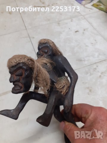 Дървени афр.сувенири с негърски мотиви, снимка 4 - Декорация за дома - 34871313