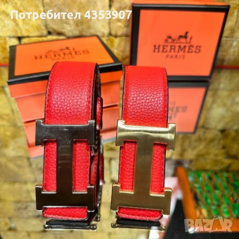 Hermès колан естетсвена кожа, снимка 14 - Колани - 53377869