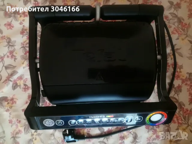 Оптигрил Tefal OptiGrill+ GC712834, 2000W, снимка 6 - Скари - 48648503