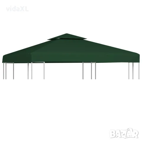 vidaXL Покривало за шатра, резервно, зелено, 310 гр/м², 3х3 м(SKU: 40876)