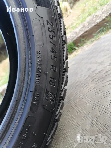 1 брой 235 45 18 Michelin pilot Alpin 5, снимка 8 - Гуми и джанти - 56315058