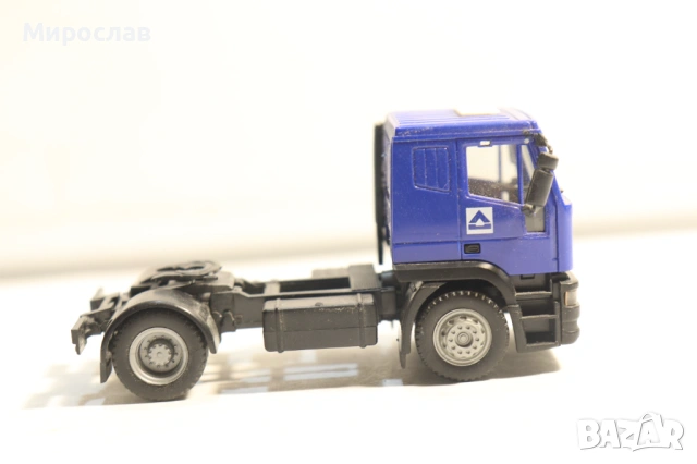 HERPA H0 1/87 IVECO ВЛЕКАЧ КАМИОН МОДЕЛ КОЛИЧКА, снимка 4 - Колекции - 54347085