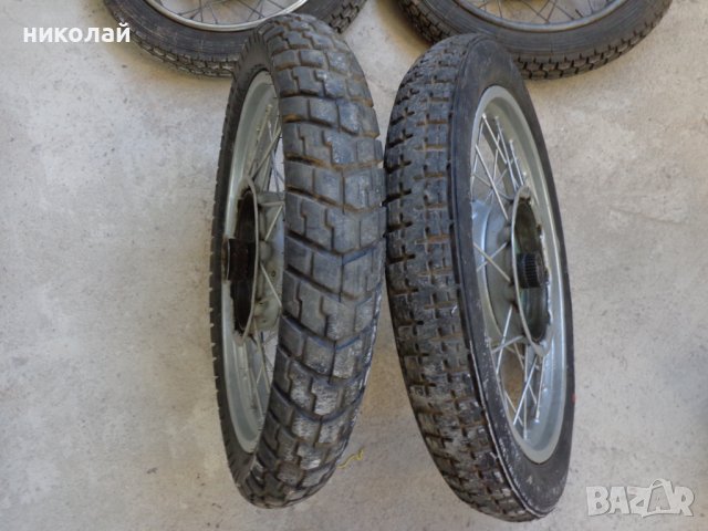 Капли с гуми за ретро мотоциклети Иж Планета- 2 и Балкан 250 С 2 1961 ...