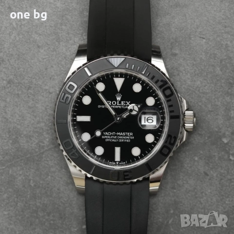 Rolex YACHT Master / Silver, снимка 3 - Мъжки - 38650725
