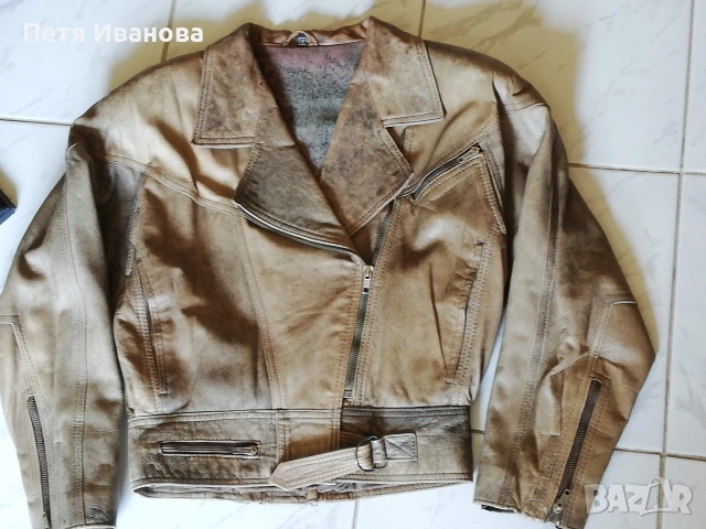 яке от естествена кожа на антилопа 