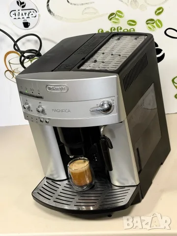 Кафемашина кафе автомат delonghi magnifica с гаранция, снимка 3 - Кафемашини - 56205609