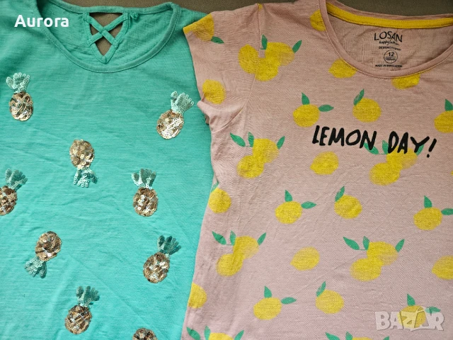 Марков летен лот, 146- 152 см, снимка 5 - Детски тениски и потници - 50672355