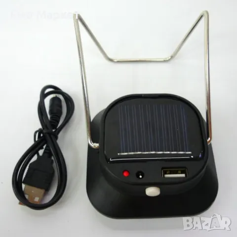 Лампа с карабинер, соларно презареждаща се батерия, ярка LED светлина , снимка 17 - Соларни лампи - 49123831