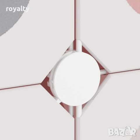 Детски кубичен шкаф за съхранение с 6 куба, розов, снимка 2 - Други стоки за дома - 50937823