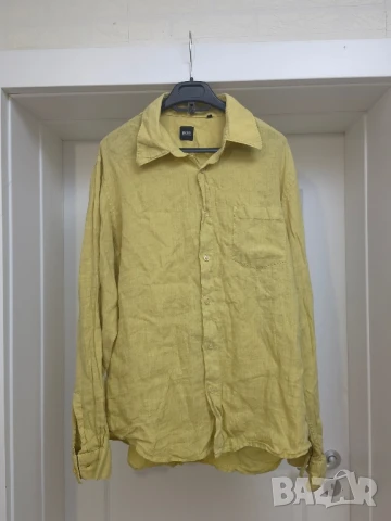Hugo Boss жълта риза , снимка 1
