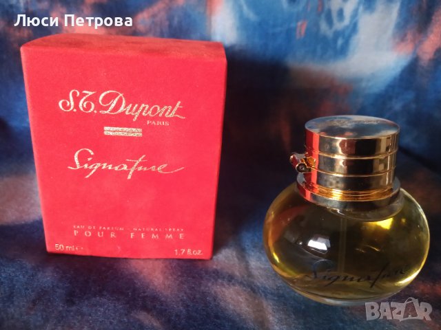 Продавам дамски S.T. Dupont Signature EDP за жени 50 мл, снимка 5 - Дамски парфюми - 40130528