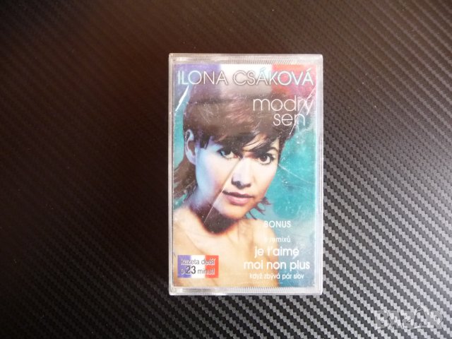 Ilona Csakova Modry sen Илона Цакова ремикси бонус, снимка 1 - Аудио касети - 40501030