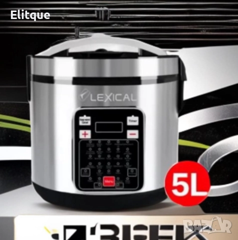 Мултикукър Lexical Multicooker LRC-3410, снимка 2 - Друга електроника - 52869435