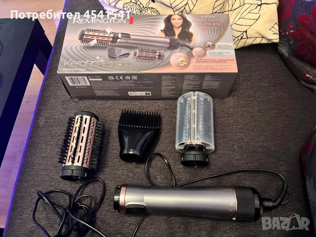 Продавам четка-сешоар 2 в 1, използвана само 5 пъти. В отлично състояние, като нова. Причина за прод