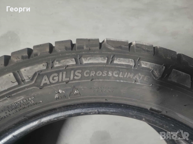 2бр.всесезонни гуми 225/55/17C Michelin, снимка 3 - Гуми и джанти - 52604723