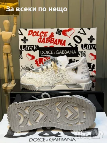 Dolce&Gabbana Дамски Маратонки👟Дамски Спортни Обувки Долче И Габана - Различни Цветове Код E121, снимка 9 - Маратонки - 55798410