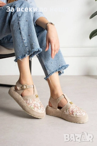 Miu Miu Дамски Затворени Сандали Миу Миу - Различни Цветове Код E1320, снимка 6 - Сандали - 54142013