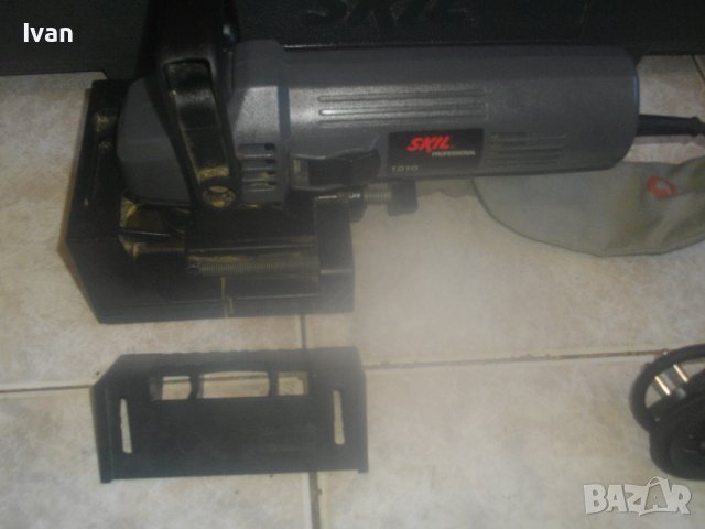 Профи Бисквит Машина-Челна Нут Фреза За Сглобки-Холандска-Оригинална-В Куфар-550W/ф100мм-SKIL 1810H1, снимка 6 - Други инструменти - 42836820