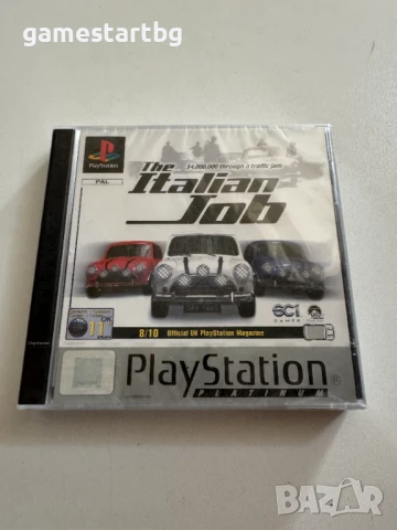 The Italian Job за PS1 - Нова запечатана