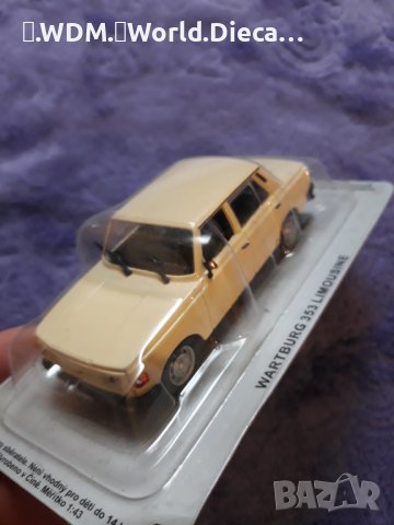 WARTBURG 353 LIMOUSINE . 1.43 DEAGOSTINI.!, снимка 11 - Колекции - 37495748