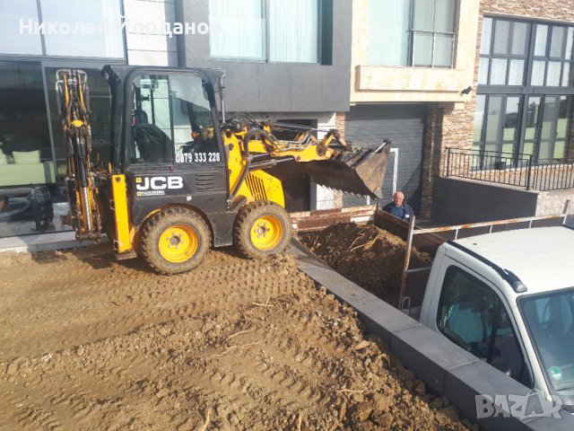 Услуги с мини верижен комбинирани вагери,колесни мини комбинирани багери,бобкат и самосвал, снимка 10 - Транспортни услуги - 40340374