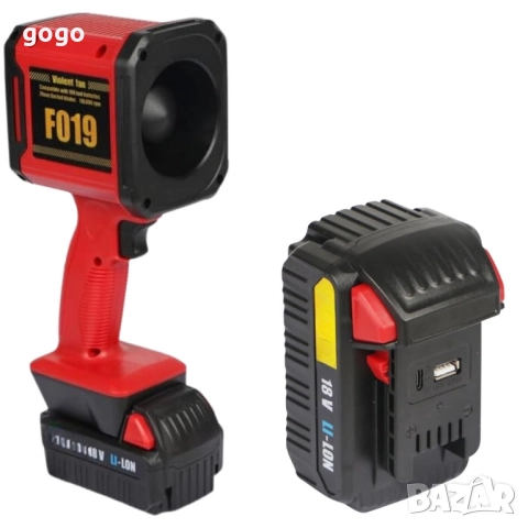 iolent Fan F019 – Мощен безжичен вентилатор, снимка 2 - Други стоки за дома - 51679799