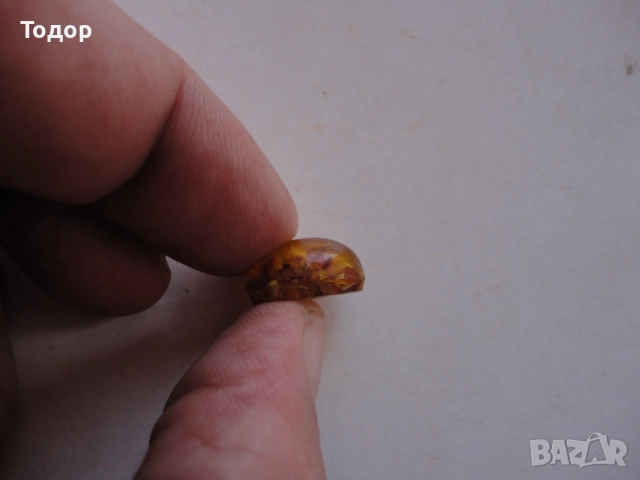 Камък кехлибар за пръстен , снимка 5 - Пръстени - 52849677