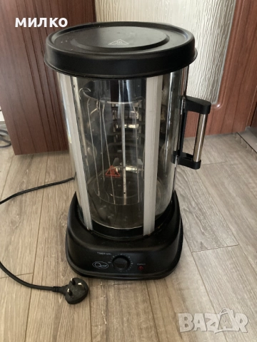 Електрическа въртяща се вертикална скара/грил