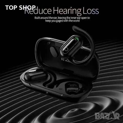 Нови Bluetooth 5.3 Отворени Безжични Слушалки, 55Ч Възпроизвеждане, IPX7 Водоустойчиви, снимка 6 - Bluetooth слушалки - 49444307