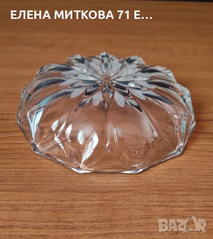 Кристални купички 5 бр+3 бр.подарък, снимка 4 - Чинии - 54274234