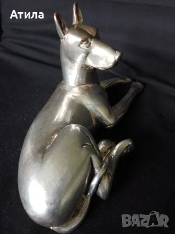 статуетка куче сребро 8/16.5 см, снимка 4 - Статуетки - 50349540