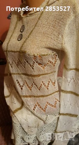Финна  Блузка с качулка, снимка 3 - Блузи с дълъг ръкав и пуловери - 34978774