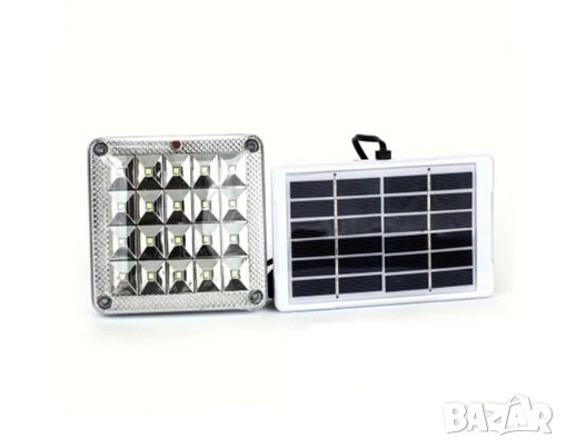 Мощна соларна лампа 20 SMD диода и отделен соларен панел с кабел, снимка 3 - Соларни лампи - 39389900