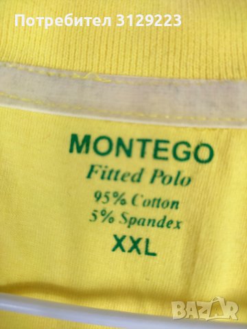 Montego polo shirt XXL B50, снимка 2 - Тениски - 40437191