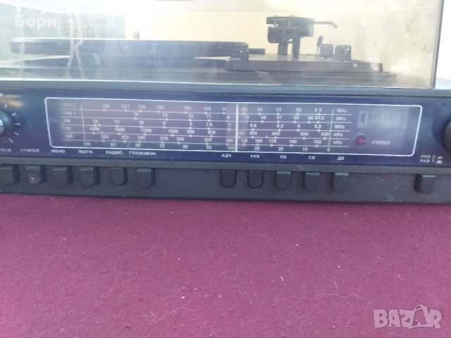 Респром РГС 221 радио,усилвател,грамофон, снимка 4 - Грамофони - 33973296