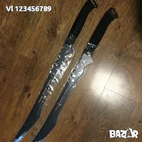 Катана Меч Два броя комплект SW-36 Katana с калъф Нинджа Мачете, снимка 3 - Ножове - 52240116