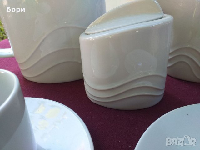 Български порцеланов сервиз за чай, снимка 4 - Сервизи - 33971975