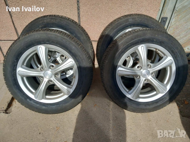 Алуминиеви джанти 15" 5x114.3 ET45 за Toyota, Honda, Mazda, Kia, Hyundai