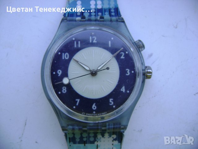 Продавам 5 броя кварцови часовника Norvasc,TCM,Swatch,Kappa, снимка 7 - Мъжки - 42193411