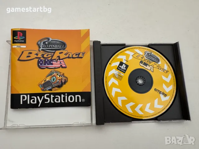 Pro-Pinball Big Race USA за PS1, снимка 3 - Игри за PlayStation - 50230261