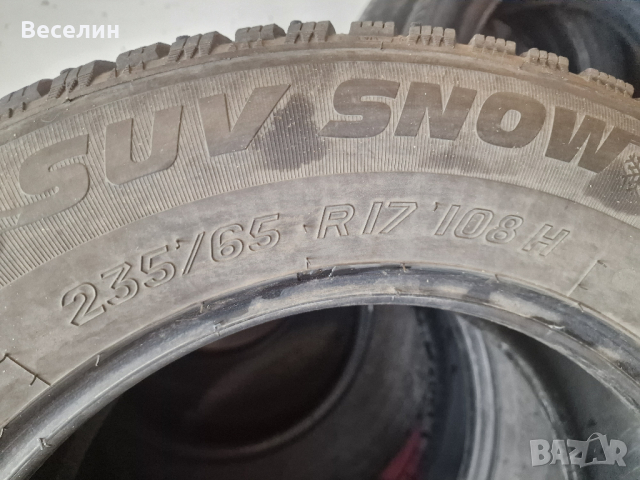 Зимни гуми KORMORAN 235-65-17 DOT 2818 (Цената е за комплекта 4бр), снимка 4 - Гуми и джанти - 44751088
