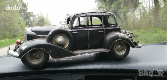 Винтидж класик количка метална mercedes 